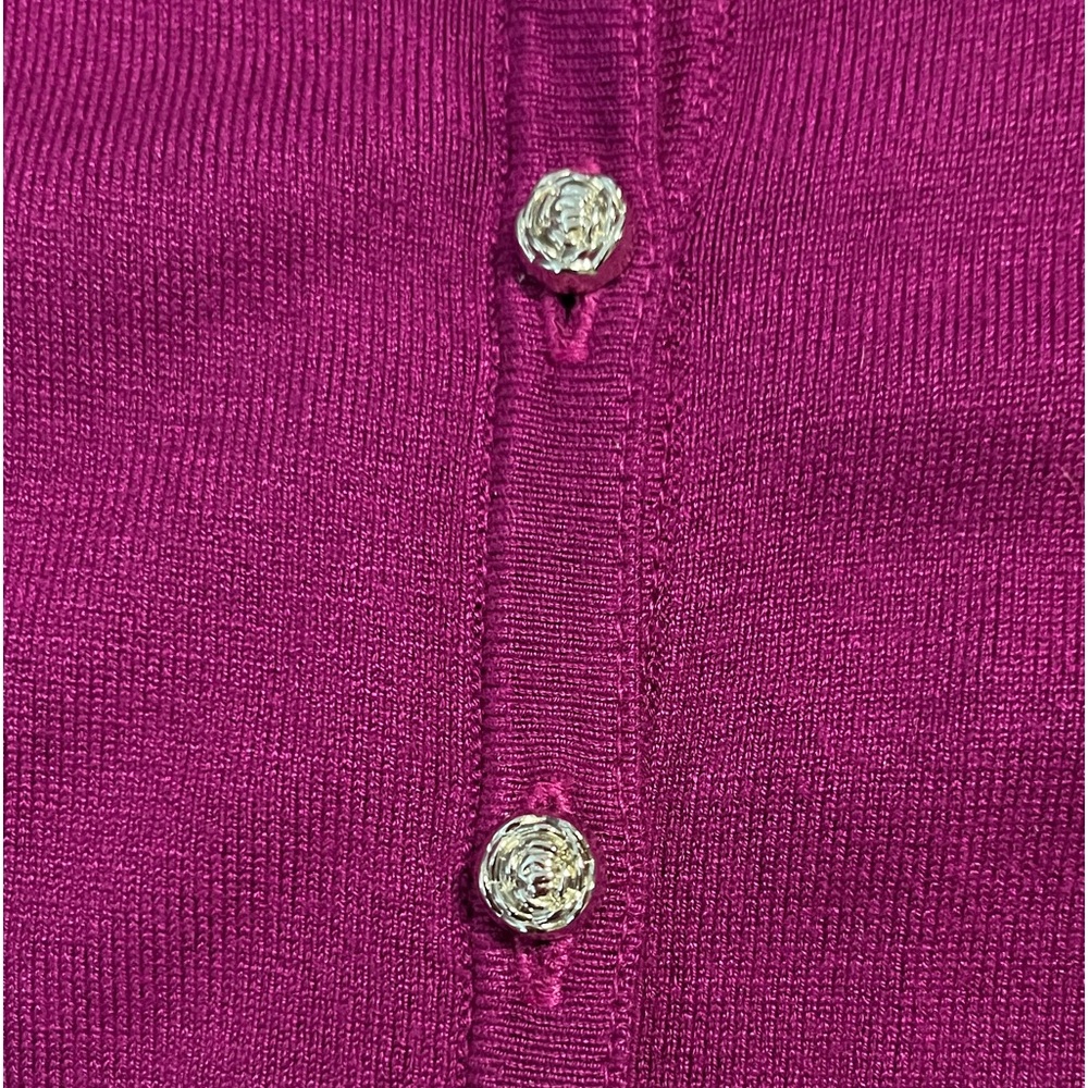 Premier Studio, Purple, Crop, Button Jacket/Sweat… - image 3